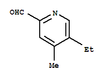 (6ci)-5-乙基-4-甲基-吡啶甲醛结构式_98995-82-5结构式