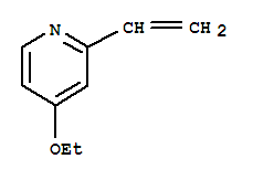 (6ci)-4-乙氧基-2-乙烯基-吡啶结构式_98995-87-0结构式