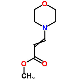 3-(4-吗啉)-2-丙酸甲酯结构式_1009-80-9结构式