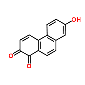 7-羟基-1,2-菲二酮结构式_10117-18-7结构式