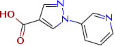 1-(吡啶-3-基)-1H-吡唑-4-羧酸结构式_1014631-89-0结构式
