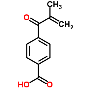 4-(2-Methyl-1-oxo-2-propen-1-yl)benzoic acid Structure,10324-17-1Structure