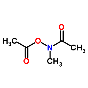 n-(乙酰基氧基)-n-甲基-乙酰胺结构式_10328-61-7结构式