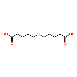 5,5-硫代双-戊酸结构式_10341-17-0结构式