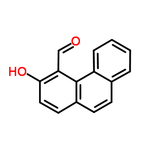 3-羟基-4-菲羧醛结构式_10386-43-3结构式