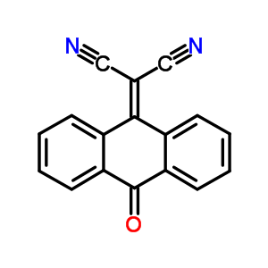 2-(10-氧代-9(10h)-蒽)-丙二腈结构式_10395-02-5结构式