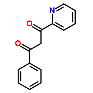 1-苯基-3-吡啶-2-基-丙烷-1,3-二酮结构式_10472-94-3结构式