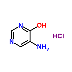 5-氨基嘧啶-4(3h)-酮盐酸盐结构式_106913-64-8结构式
