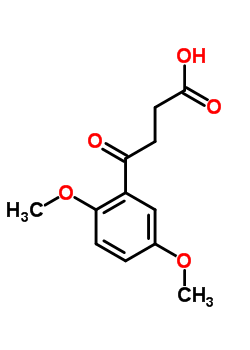 4-(2,5-二甲氧基-苯基)-4-氧代丁酸结构式_1084-74-8结构式