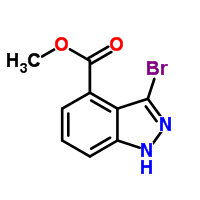 Methyl 3-bromoindazole-5-carboxylate Structure,1086391-06-1Structure