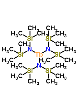 三s[N,N-双(三甲基甲硅烷基)amide]terbium(III)结构式_109433-86-5结构式