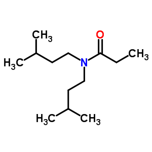 N,N-双(3-甲基丁基)-丙酰胺结构式_1114-68-7结构式