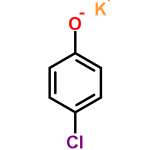 4-氯苯酚钾盐结构式_1121-74-0结构式