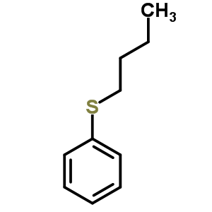 丁基苯基硫醚结构式_1126-80-3结构式