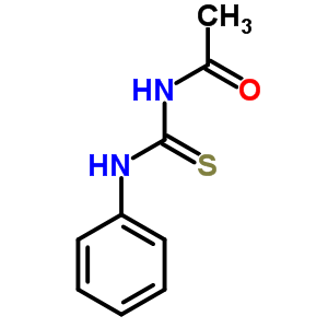 1-乙酰基-3-苯基-2-硫脲结构式_1132-44-1结构式