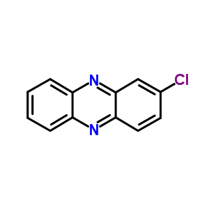 2-氯吩嗪结构式_1137-69-5结构式