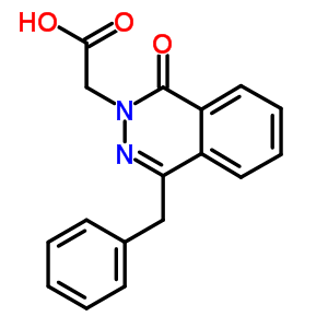 2-(4-苄基-1-氧代二氮杂萘-2(1H)-基)乙酸结构式_114897-85-7结构式