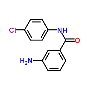 3-氨基-n-(4-氯苯基)苯甲酰胺结构式_115175-17-2结构式