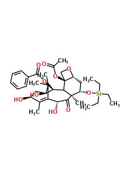 7-O-(triethylsilyl)-10-deacetyl baccatin iii Structure,115437-18-8Structure