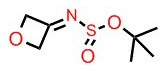 2-Methyl-n-(oxetan-3-ylidene)propane-2-sulfinamide 2-methylpropane-2-sulfinic acid oxetan-3-ylideneamide Structure,1158098-73-7Structure