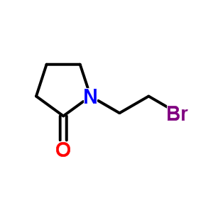 1-(2-Bromoethyl)pyrrolidin-2-one Structure,117018-99-2Structure