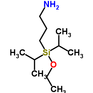 3-氨基丙基二异丙基乙氧基硅烷结构式_117559-36-1结构式