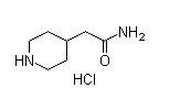 2-(哌啶-4-基)乙酰胺盐酸盐结构式_1190194-62-7结构式