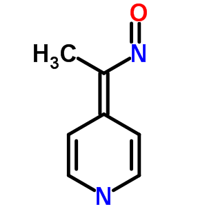 1-(4-吡啶)-1-乙酮肟结构式_1194-99-6结构式