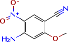 4-氨基-2-甲氧基-5-硝基苯甲腈结构式_1196074-43-7结构式