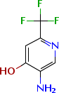 5-氨基-2-(三氟甲基)吡啶-4-醇结构式_1196153-82-8结构式