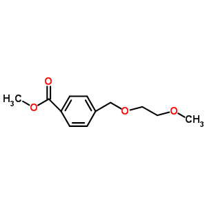 Methyl 4-((2-methoxyethoxy)methyl)benzoate Structure,119828-59-0Structure