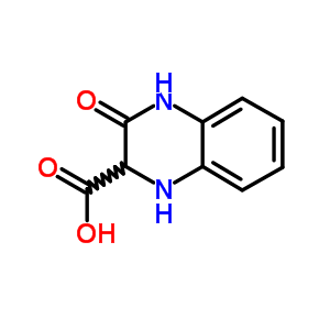 1,2,3,4-四氢-3-氧代-2-喹噁啉羧酸结构式_1204-74-6结构式