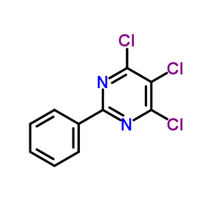 4,5,6-Trichloro-2-phenyl-pyrimidine Structure,1207-84-7Structure
