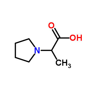 2-吡咯烷-1-丙酸结构式_123912-78-7结构式