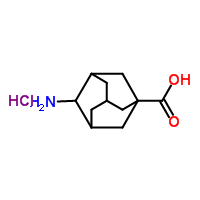 4-氨基金刚烷-1-羧酸盐酸盐结构式_1245645-93-5结构式