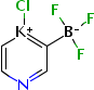 (4-氯吡啶-3-基)三氟硼酸钾结构式_1245906-67-5结构式