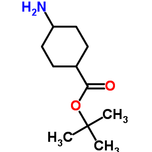 4-氨基环己烷羧酸叔丁酯结构式_124830-45-1结构式