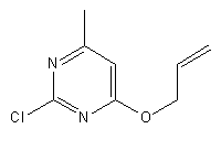 4-(烯丙氧基)-2-氯-6-甲基嘧啶结构式_1250367-45-3结构式