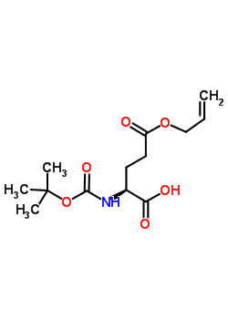 Boc-L-glutamic acid γ-allyl ester Structure,132286-79-4Structure