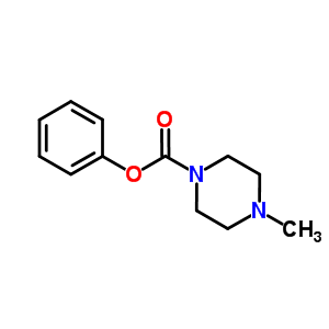 苯基 (4-甲基哌嗪-1-基)羧酸结构式_132906-06-0结构式