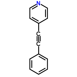 4-(苯基乙炔)吡啶结构式_13295-94-8结构式