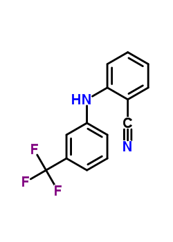 2-(3-Trifluoromethyl-phenylamino)-benzonitrile Structure,13481-62-4Structure