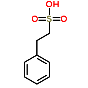 2-苯基乙烷磺酸结构式_13552-93-7结构式