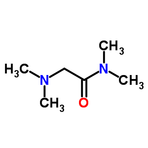2-(二甲基氨基)-N,N-二甲基-乙酰胺结构式_13574-14-6结构式