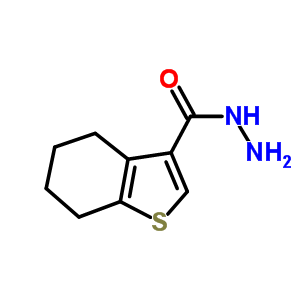 4,5,6,7-四氢-1-苯并噻吩-3-碳酰肼结构式_135840-47-0结构式