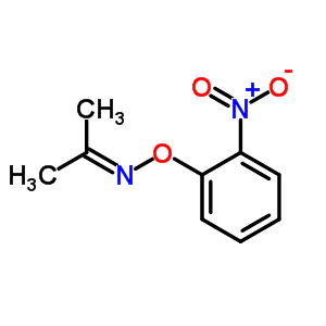 2-丙酮,o-(2-硝基苯基)肟结构式_13680-05-2结构式