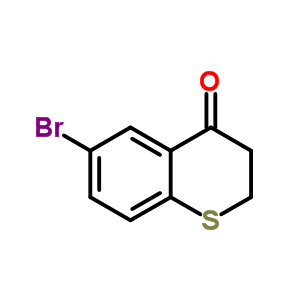 6-溴硫代苯并二氢吡喃-4-酮结构式_13735-13-2结构式