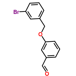 3-[(3-溴苄基)氧基]苯甲醛结构式_137489-76-0结构式