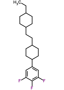 Benzene, 5-[trans-4-[2-(trans-4-ethylcyclohexyl)ethyl]cyclohexyl]-1,2,3-trifluoro- Structure,137529-57-8Structure