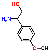 2-氨基-2-(4-甲氧基苯基)乙醇结构式_138713-55-0结构式